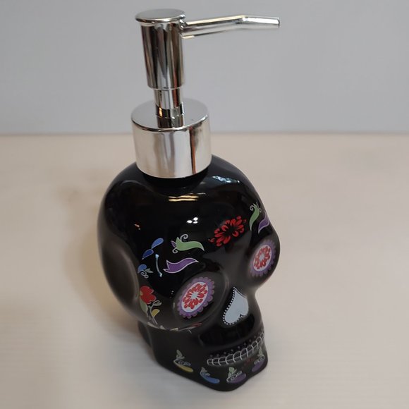 Soap Dispenser - Calavera - Day of the Dead Soap Dispenser - Picture 2 of 6